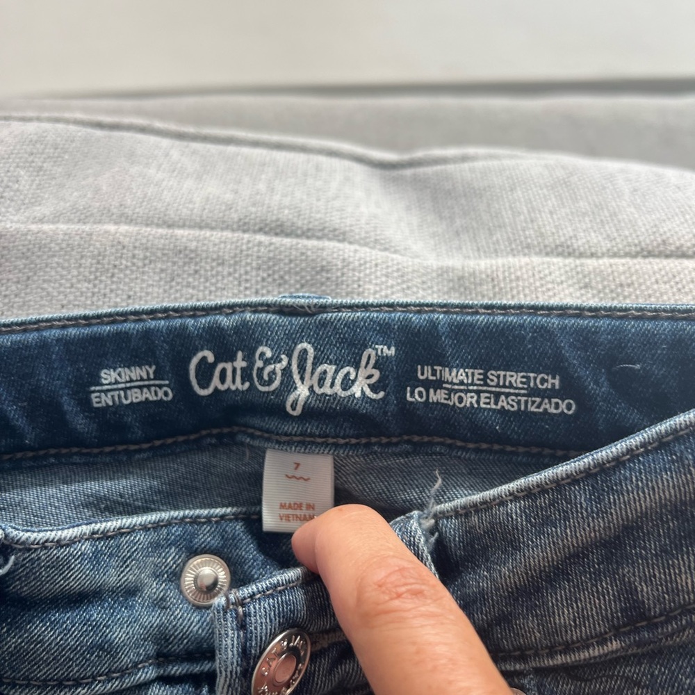 Cat & Jack Ultimate Stretch Skinny Jeans, Size 7